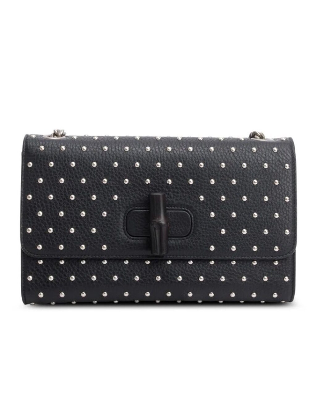 Gucci Miss Bamboo Medium Studded Leather Cross body bag